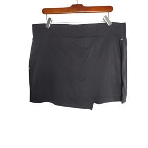 Derek Lam x Athleta Womens Sz L Street Skort Asymetrical Tennis Skirt Athleisure